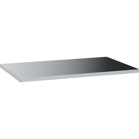 C+P Tablette en acier galvanisé, capacité élevée 70 kg, 26x925x557 mm (1/5)