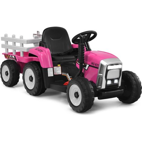 12v kinder aufsitztraktor mit anhanger fernbedienung