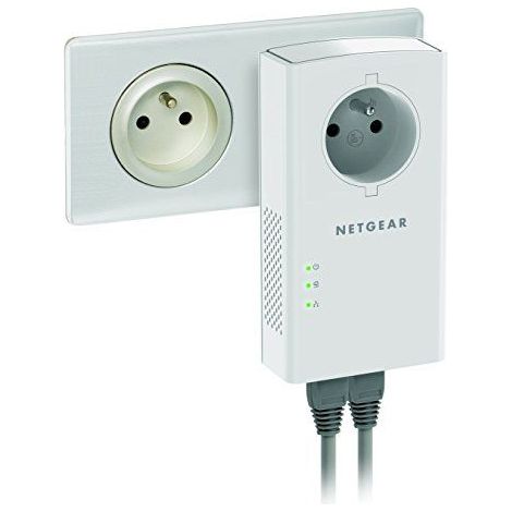 Netgear PLP2000-100FRS adattatore di rete PowerLine 2000 Mbit/s Collegamento ethernet LAN Bianco 2 pezzo(i) (1/5)