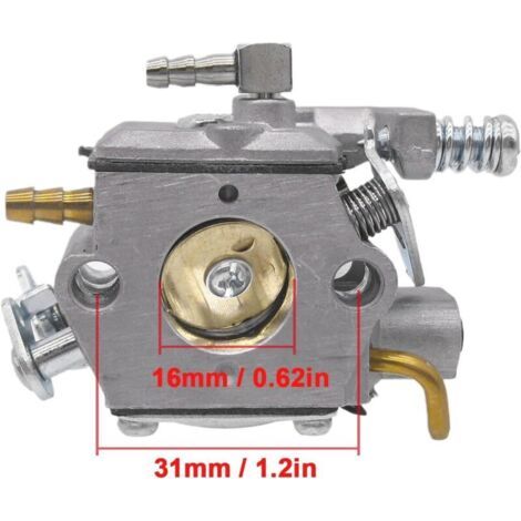 NALOOKAMIC Carburateur WT-985 pour Echo CS-400 CS-370 CS-400F pour Shindaiwa 402S tronçonneuses à Essence Remplace A021001921 A021001920 avec Filtre à air Bougie d'allumage Filtres à Carburant