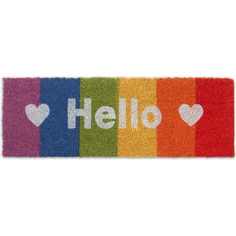 Zerbino in cocco hello arcobaleno 8830 (1/5)