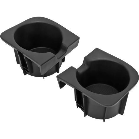 Lot de 2 porte-gobelets noirs pour console centrale, gauche et droite, de remplacement pour Tacoma 2005-2017 (1/5)