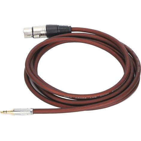 Câble de signal symétrique JORINDO XLR femelle vers jack 3,5 mm / Câble microphone XLR vers jack 3,5 mm JD6020 (1/5)