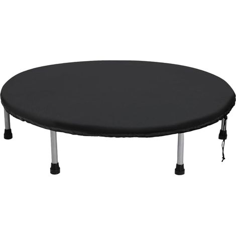 Mini Fitness Trampoline Étanche pour Le Couvercle Extérieur Intérieur Rebondeur Ronde de Protection pour Le Jardin Utilisation 102x 11cm (1/5)