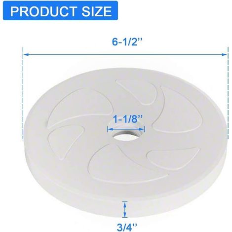 C6 Grande Roue de Rechange Compatible avec Polaris 180/280 Nettoyeur de Piscine C-6 (Paquet de 2)
