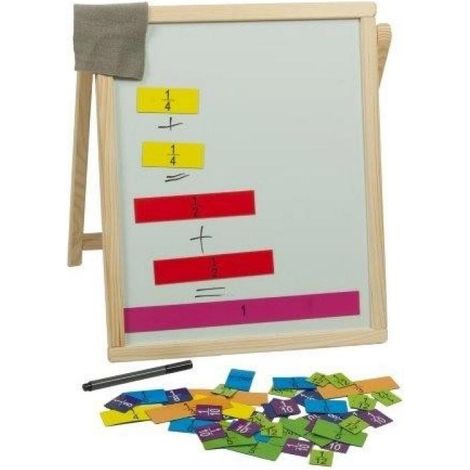 tableau magnétique pliable + fractions