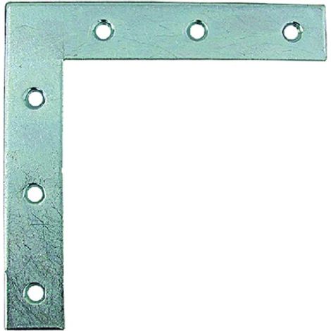 Angolo di rinforzo a squadra zincato in blister -40 x 40 mm - pz. 12 (1/3)