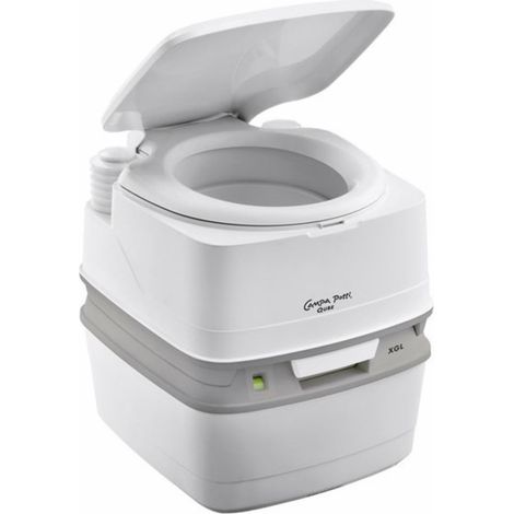 Toilette chimique 21L – Capacité réservoir matières 21L – Pompe à piston manuelle – Hauteur 41.4 cm – Pour espaces confinés – Thetford