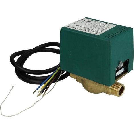 Vanne de zone 2 voies solaire MUT 1/2'' FM avec microrupteur auxiliaire