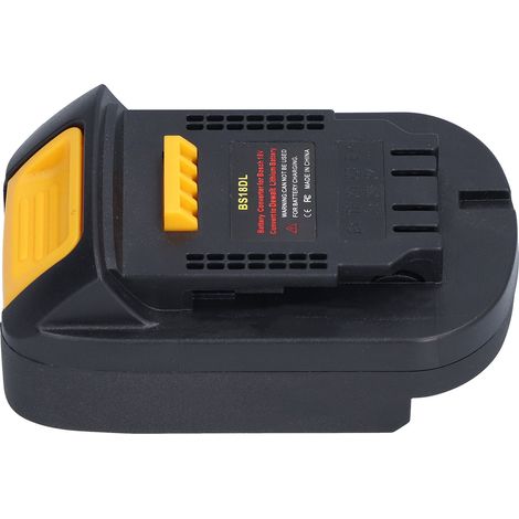 Adaptateur Convertisseur Batterie pour Outil Électroportatif Bosch 18V BS18DL, Accessoire Industriel, Remplace Piles Lithium (1/5)