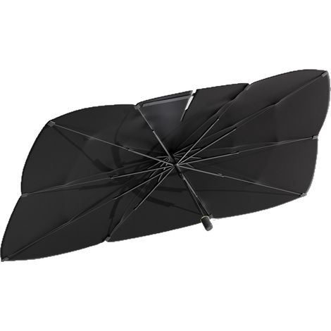 Parasole per parabrezza anteriore auto, ombrello pieghevole anti-UV e anti-calore, protezione solare universale per SUV, furgoni, monovolume e auto, facile da usare e riporre
