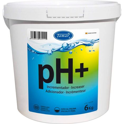 Aumento pH solido 6kg. Tamar .