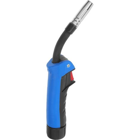 Tête de Torche Mig 15ak pour Soudage Professionnel, Assemblage Précis Protection Stable du Gaz, Plastique Solide, pour Projets de Structures Métalliques (1/5)