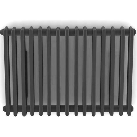 Radiateur électrique ACOVA VUELTA sans régulation 1250W inertie fluide Anthracite Grey RAL7016 - TMC6-125-090SRC7016 (1/3)
