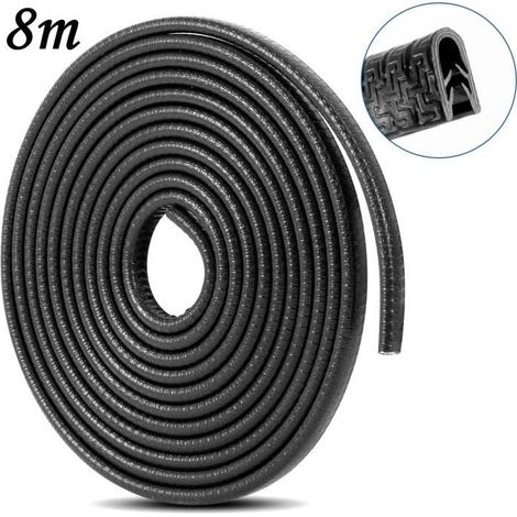 KLVGTIFS PU - Protection Portiere Voiture,U Portière de Voiture Protecteur,Protege Portiere Voiture,Protection en Caoutchouc de Port de (1/4)