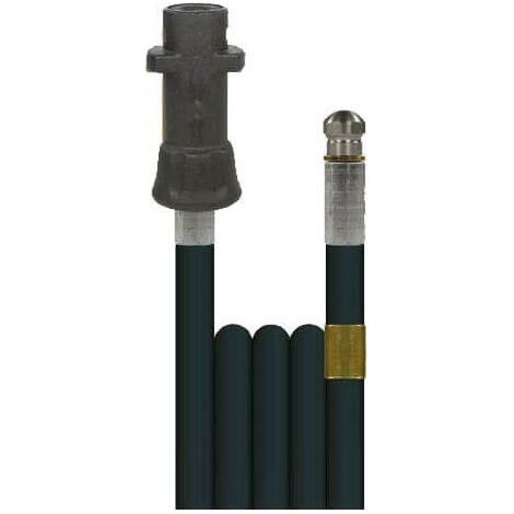 Flexible de canalisation 20m – Buse haute pression avec jet frontal et 3 jets arrière – Nettoyage semi-professionnel Karcher – Hp Concept (1/4)