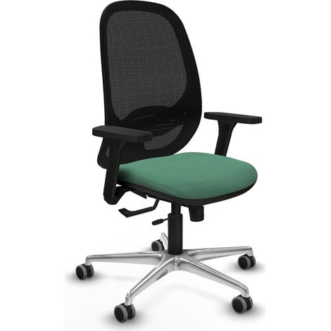 Sedia piqueras y crespo Cilanco Traslack nero comfort ufficio (1/2)