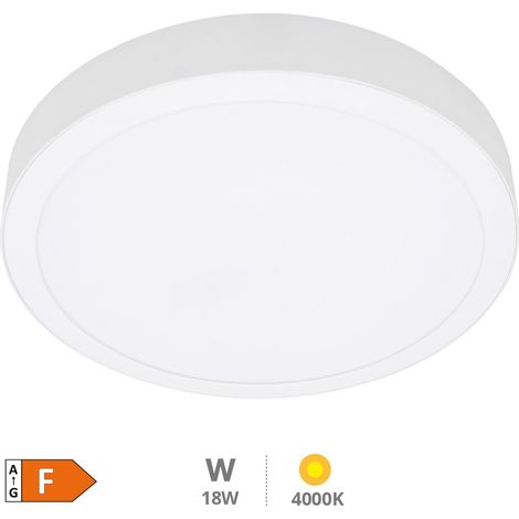 Bogur 12W 4000K Weiß Runde LED-Oberflächen-Downlight