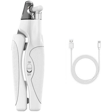 pet nail clippers - LED lighting - Rechargeable - Safe nail care (1/5)