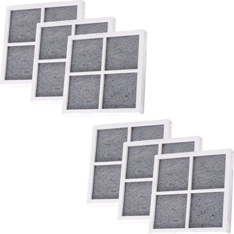 Lot de 6 filtres à air de rechange pour réfrigérateur LG Pure n Freshpour (1/5)