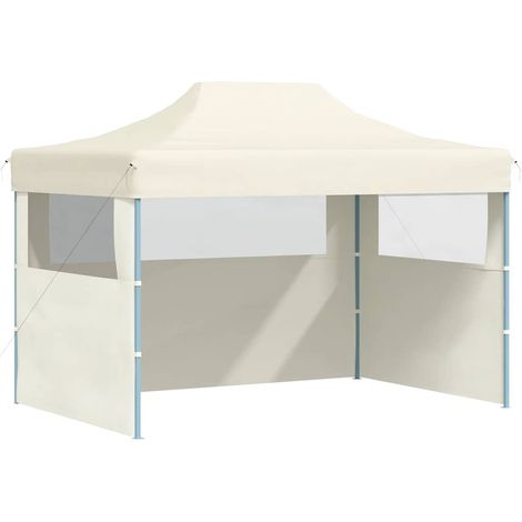 Maison Exclusive - Profi-Partyzelt Faltbar mit 3 Seitenwänden 3×4