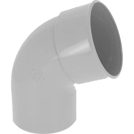 NICOLL Coude mf 67°30 Ø125 gris