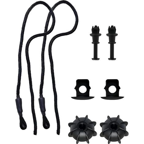 Sangle de fixation pour voiture, lot de 2 avec boucles, sangles réglables pour le coffre de voiture (1/5)