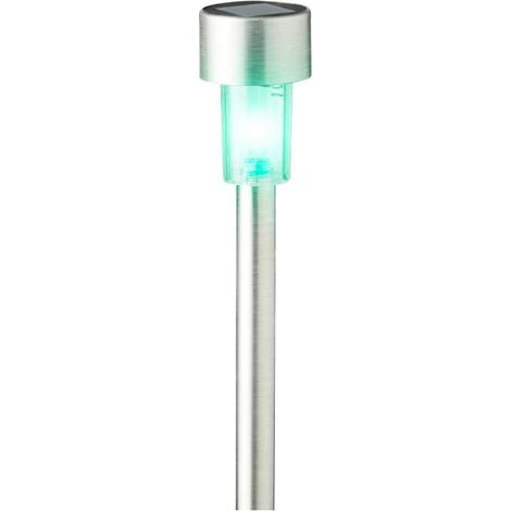 Lumineo Paletto Solare LED - Acciaio Inox Multicolor - 24 cm (1/3)