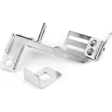 Support de câble d'accélérateur 2 pièces Chrome Kickdown Compatible Chevy SBC BBC Holley (1/3)