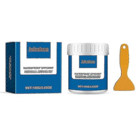Kit de réparation murale à séchage rapide et protection longue durée pour une large gamme de pâtes de réparation de fissures murales (1/4)