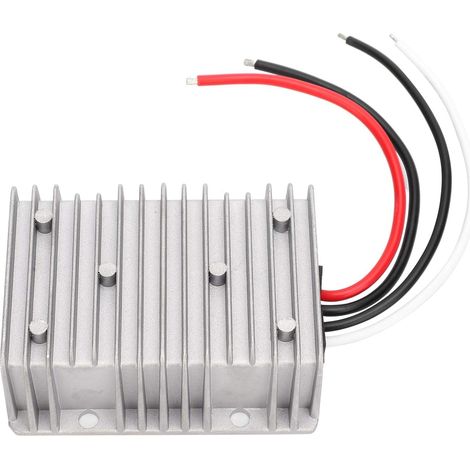 Régulateur de Tension CC, Transformateur de Voiture en Alliage d'aluminium, Alimentation 48V à 24V 30A pour Véhicule (1/5)