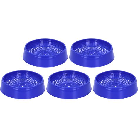 Lot de 5 nids d'élevage pour pigeons, cage d'éclosion en plastique, décoration extérieure (1/5)