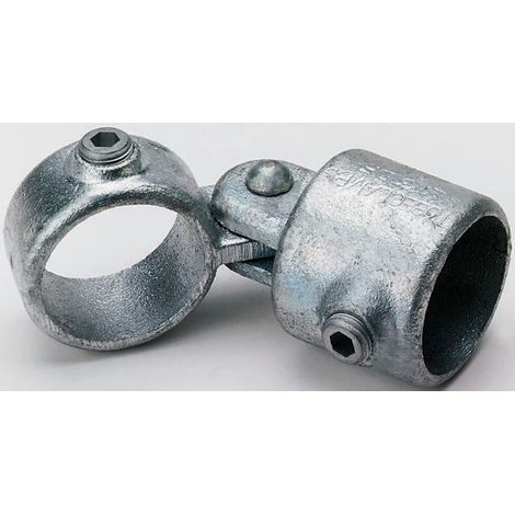 Raccord articulé RS PRO, profilé Type 1, Ø 33.7mm en Fonte ( Prix pour 1 )