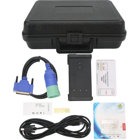 Eosnow Scanner de camion robuste CNH DPA5, lecteur de Code, système complet, outil de Diagnostic, remorque, Bus, chargeuse sur pneus, pelle (1/5)