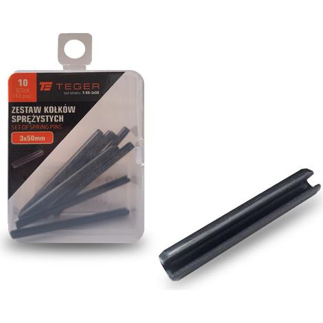Teger Federstift 3x50, 10 Stück (1/3)