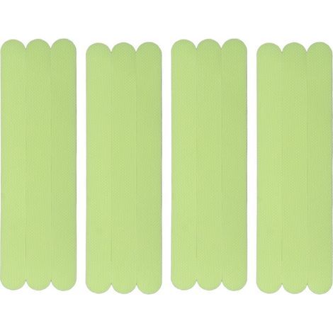 Ruban phosphorescent antidérapant pour escaliers, piscine et salle de bain - 12 bandes vert lumineux adhésives (1/5)