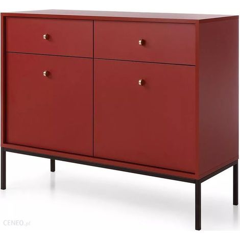 MONO MKSZ104 Credenza con 2 cassetti 104 cm Bordeaux