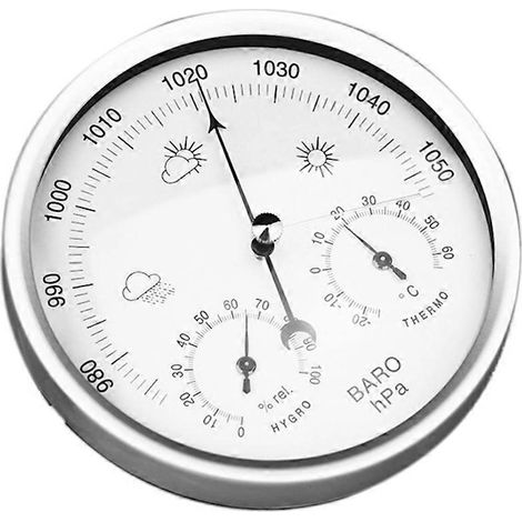 Digitales Hygrometer für Innenräume für verschiedene Umgebungen (Weiß, Einheitsgröße) (1/5)