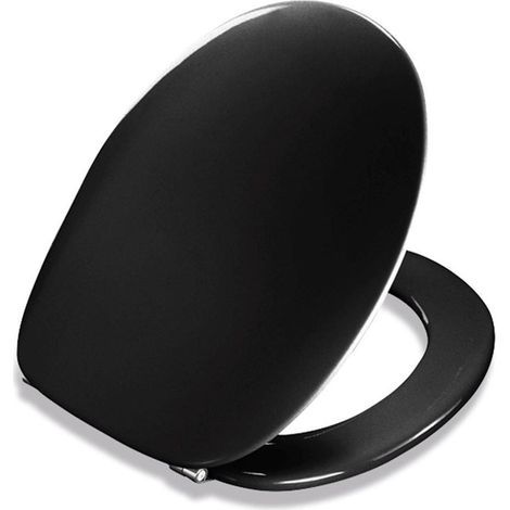 Pressalit 2000 abattant de WC et charnière universelle verticale en acier inoxydable UN3 noir