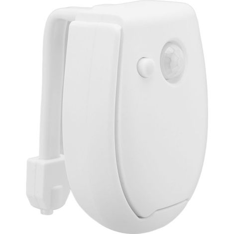 Veilleuse LED pour WC, RGB, 3 modes d'éclairage, haute sensibilité, économie d'énergie, lampe suspendue pour cuvette de salle de bain (1/5)