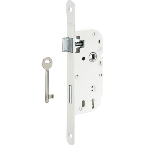 Thirard – Serrure à larder axe 40 – Entraxe 70 mm – Pêne en acier – Coffre en acier embouti – Sens d'ouverture réversible (1/3)