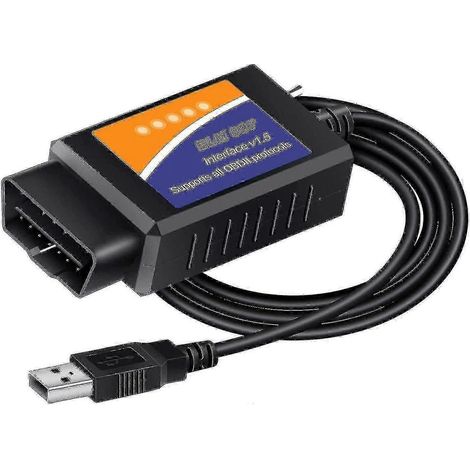 Adaptateur OBD2 USB Forscan ELM327 pour Windows, outil de diagnostic et de codage avec commutateur MS-CAN/HS-CAN pour Ford, Lincoln et Mazda. (1/5)