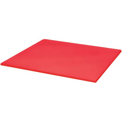 PLAQUE DE DECOUPE POLY COULEUR ROUGE-L2G - PD-R-40-600X600
