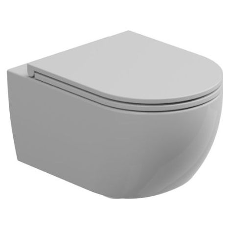 WC GSG Like Sospeso Vortice Senza Brida 52,5x36 Bianco Lucido