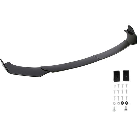 4 pièces Lèvre de Pare-chocs Avant Splitter Garde de Carrosserie Universel Accessoire Auto Modifié (1/5)