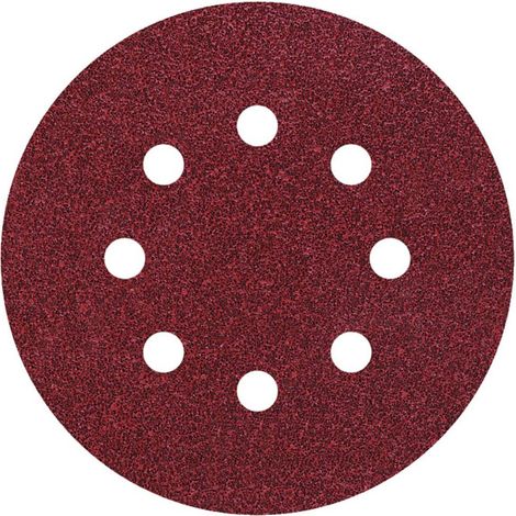 wolfcraft Disco abrasivo velcrato per legno/metallo, 2251100