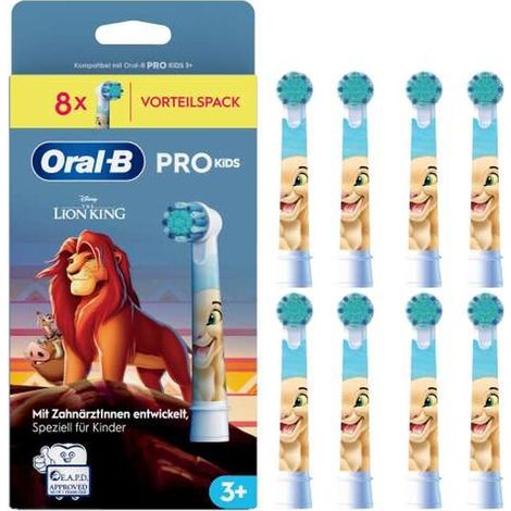Oral-b Aufsteckbürsten König der Löwen 8er