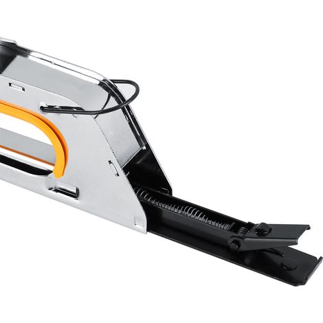 Agrafeuse manuelle en acier inoxydable pour meubles, compatible avec les agrafes 1008F (1/5)