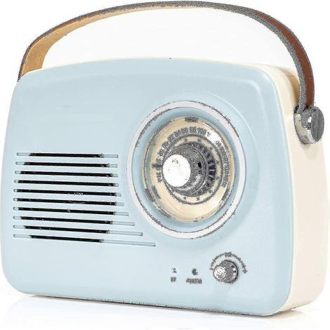 Radio vintage autonome avec Bluetooth