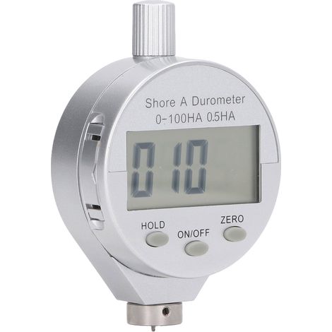 Digitales Härteprüfgerät 0 bis 100 HA Typ A Durometer Hochauflösendes tragbares Härtemessgerät für Aluminiumlegierungen (1/5)